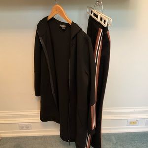Bylyse Spenard Black and Brown Tracksuit
